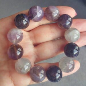 Auralite-23 Crystal Bracelet – 16mm Beads